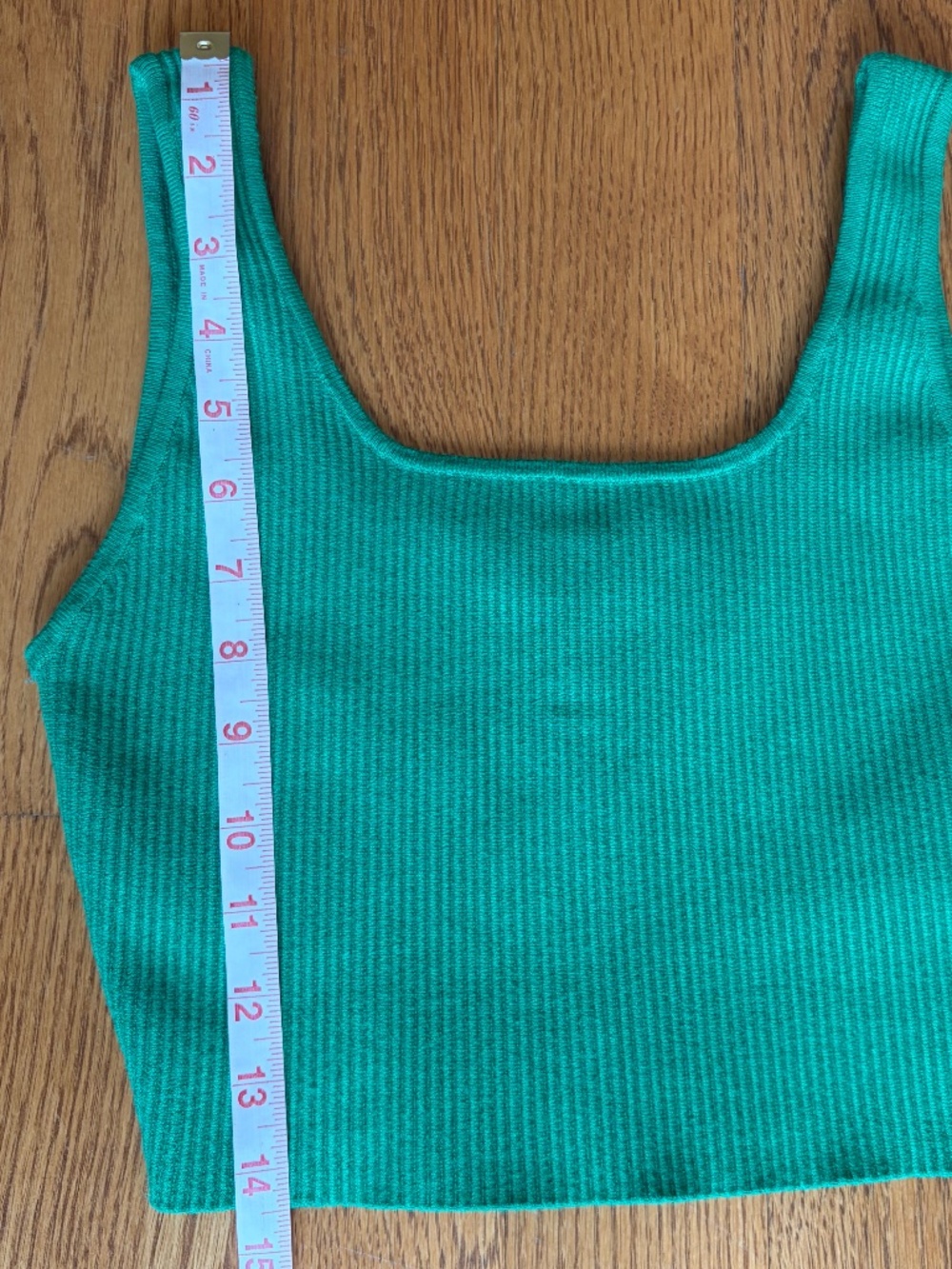 House of Harlow 1960 knit tank XS green - Picture 7 of 9